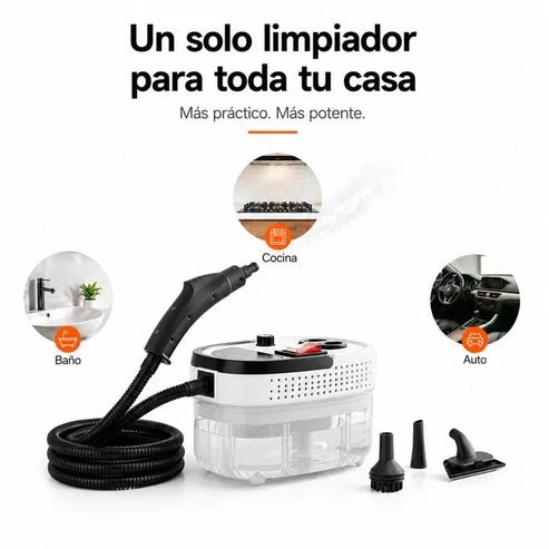 Limpiador a Vapor Portátil 2500W PRO